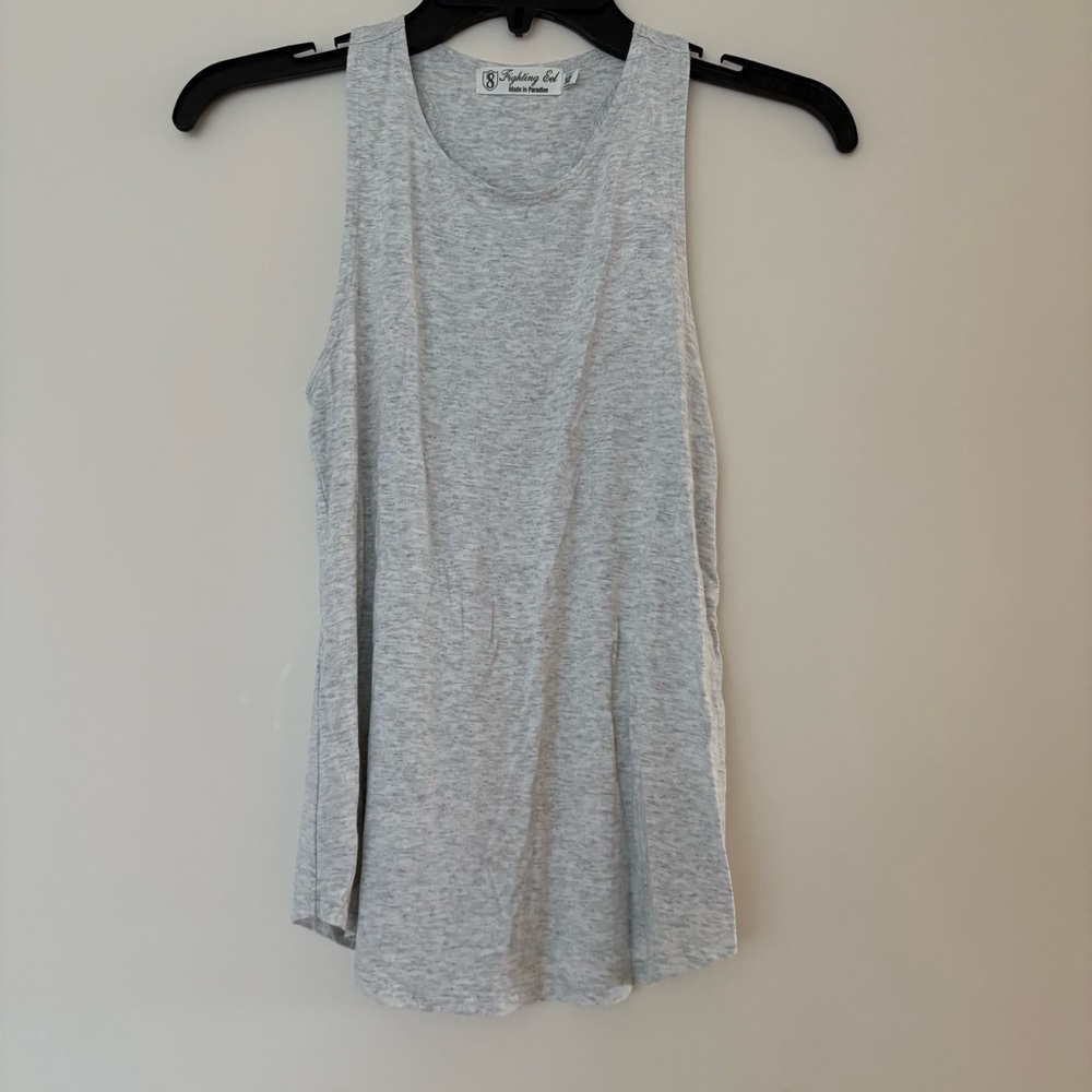 Fighting Eel Light Gray Tank Top